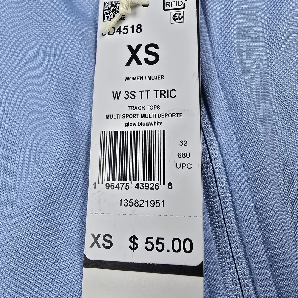 Adidas, NWT, XS, Women's Track Top Jacket - Picture 9 of 9